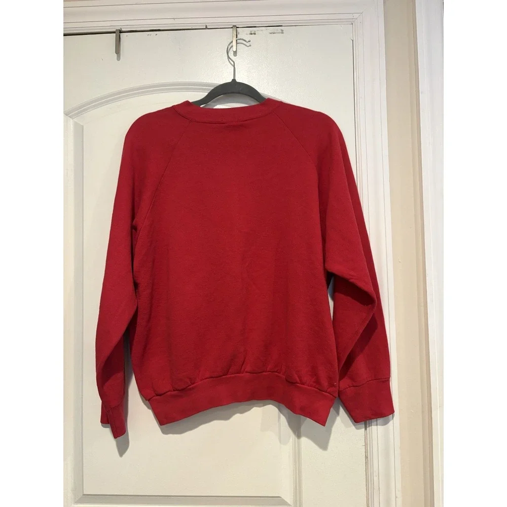 Vintage Nike Star Wars Sweater Red Size Large Pullover Storm Trooper Made in USA
